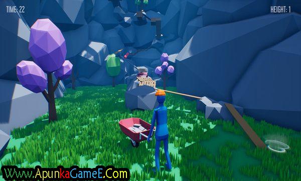 Climb With Wheelbarrow Screenshot 1, Full Version, PC Game, Download Free