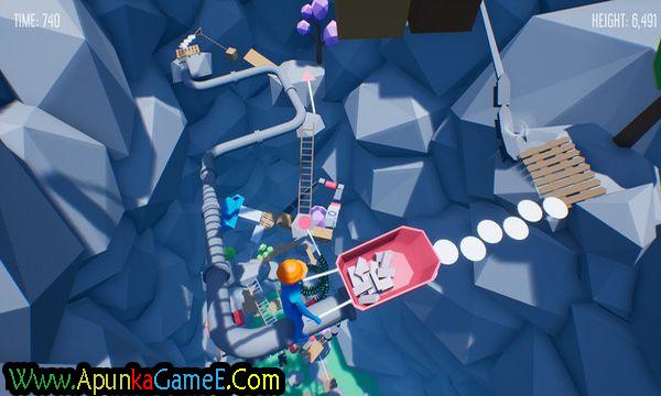 Climb With Wheelbarrow Screenshot 3, Full Version, PC Game, Download Free