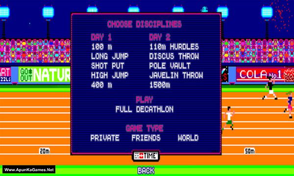 World CHAMPIONS: Decathlon Screenshot 1, Full Version, PC Game, Download Free